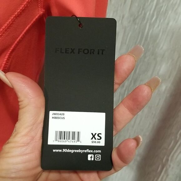 90 Degree By Reflex Women’s Lightweight, Full Zip Running Track Jacket xs - Picture 3 of 15